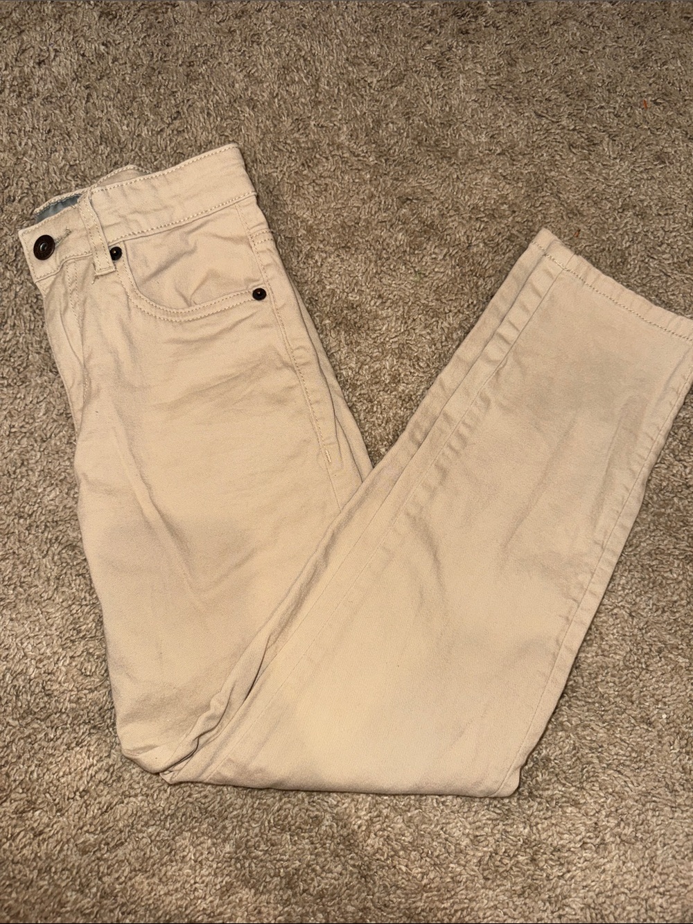 Lucky Brand Skinny Jeans in Light Beige